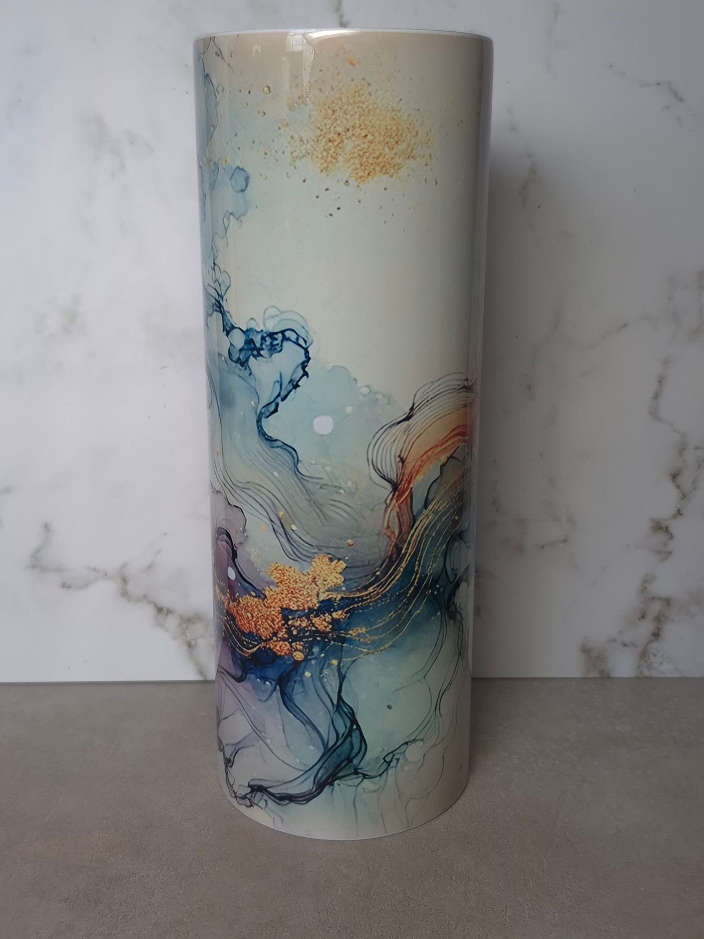 20 oz Watercolor Marble Tumbler