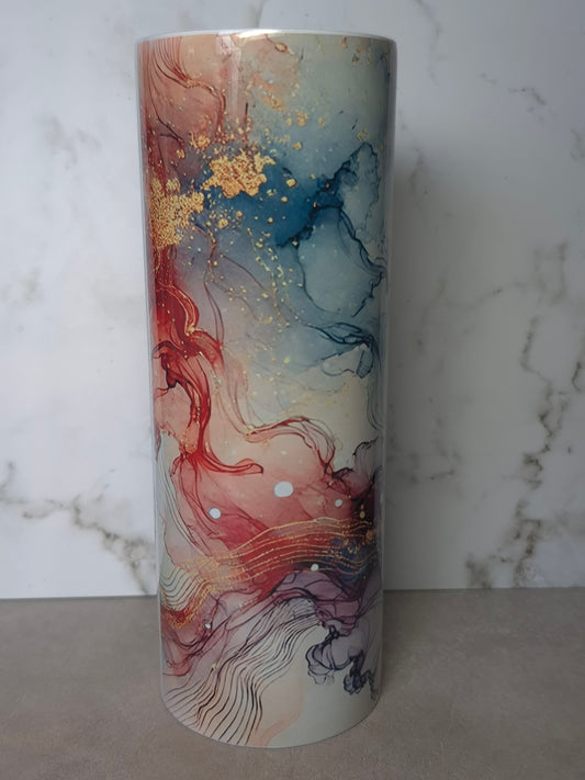 20 oz Watercolor Marble Tumbler