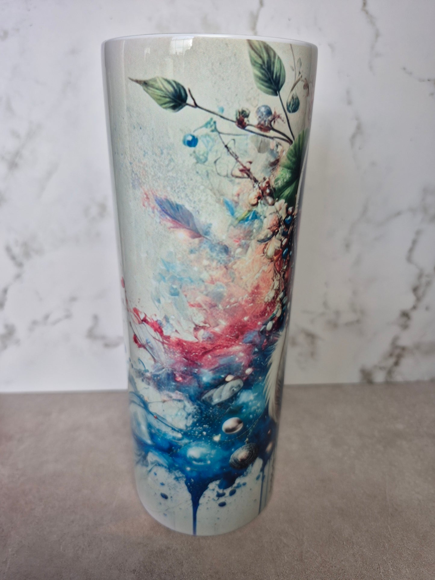 20 oz Watercolor Dreamcatcher Tumbler