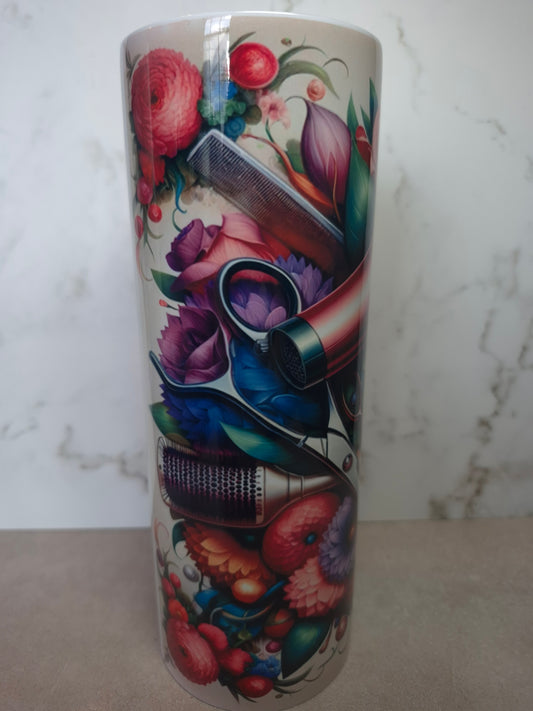20 oz Pink Hairdresser Tumbler