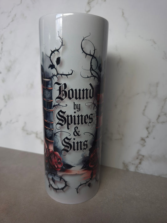 20 oz Bound by Spines & Sins Tumbler